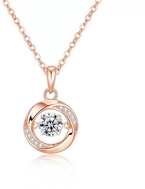 NXNA 18k 도금 럭셔리목걸이 다이아몬드 여성 데일리패치 그래인증 연인 생일선물 GRA인증 BISCY-XL04