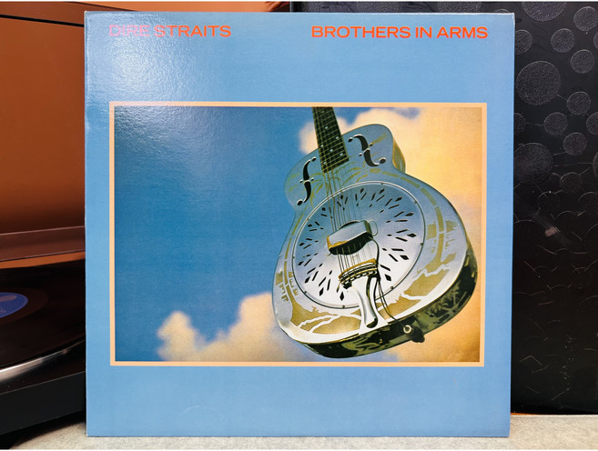 85 DIRE STRAITS - BROTHERS IN ARMS 다이어스트레이츠 LP (음반 EX+ 자켓 EX)