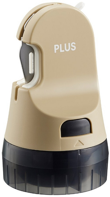 PLUS IS-590CM兩用替換式開箱刀個人資料保護章滾輪章(多色), 黑, 1個