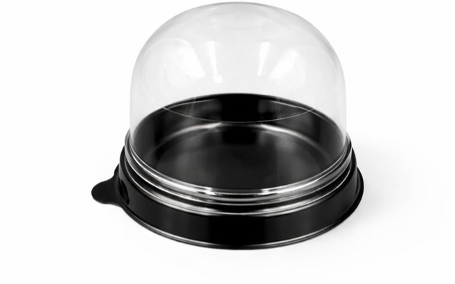 화과자 떡 모찌 케이스 두쫀쿠 용기 검정 뚜껑 세트 1000개입