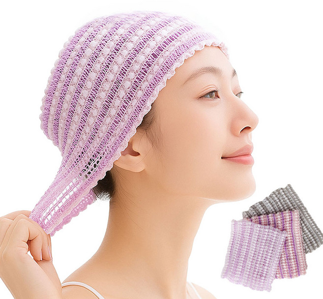 살림체리 세안 헤어밴드 세안밴드 머리띠 3종, 그레이+핑크+퍼플