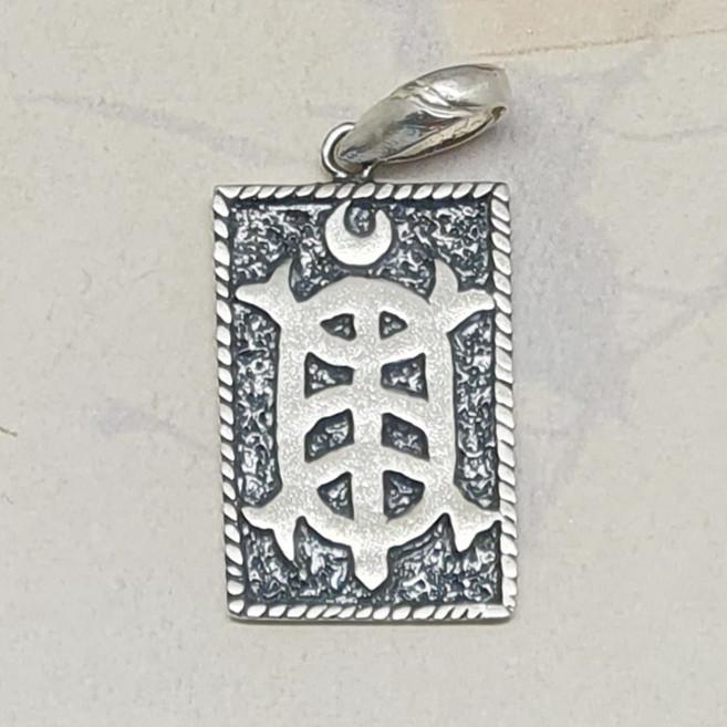 치포트 순은목걸이 수가공 장수 기원 거북이 목걸이 펜던트