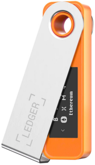 Ledger Nano S Plus 하드웨어 월렛 콜드월렛 암호화폐 지갑 BTC cold wallet 완전 새 제품 밀봉 랜덤 발송, 1개, 1GB