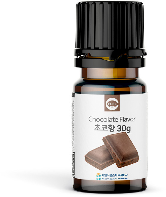 푸플 식품향료 과일 합성 머랭쿠키 제과제빵 슬라임 식용 자일리톨 식품첨가물, 30ml, 1개, 012-초코향