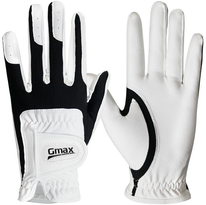 지맥스 기능성 아동 골프장갑 주니어 어린이, 화이트블랙