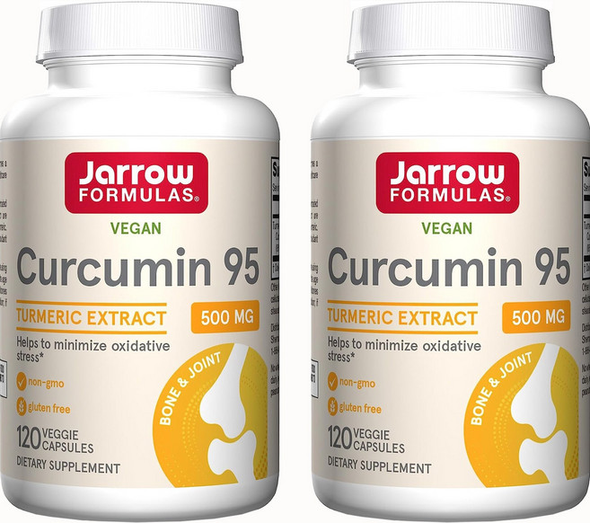 재로우 커큐민 95 500mg 베지 캡, 60정, 4개