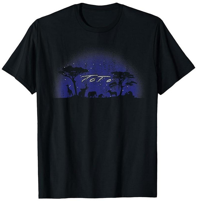 Toto - Africa T-Shirt Small Black, Toto - Africa T-Shirt, Small,