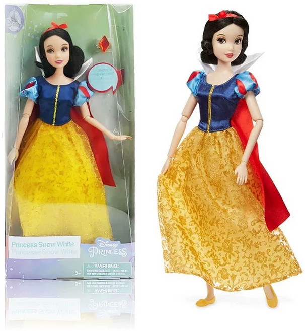 겨울왕국 엘사 안나 백설공주 관절 인형 디즈니 피규어 굿즈 장난감 FROZEN 30cm, 1개