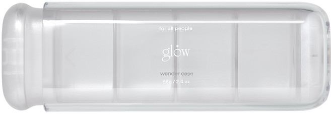 글로우 아크릴 믹싱 팔레트, 투명, 1개