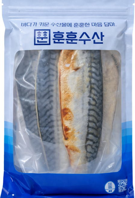 훈훈수산 고등어구이 필렛 구운렌지고등어 순살고등어 고등어구이, 1개, 90-110g