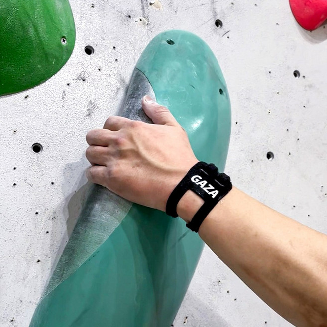 가자 TFCC 전문 얇은 클라이밍 골프 손목보호대 아대, 1개, 블랙