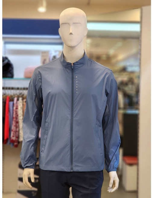 BTR골프 [NC엑스코점] 골프일상출퇴근 BVJ4660MSKB 비티알 남성 봄여름 망사 펀칭배색 초경량 베이직 집업점퍼