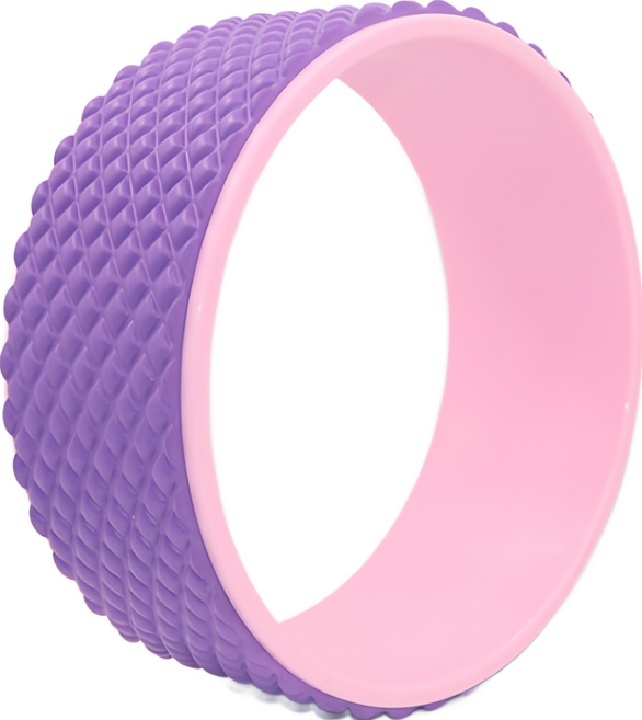 瑜珈健身輪 1個 32*13 cm, 紫, 粉, 藍