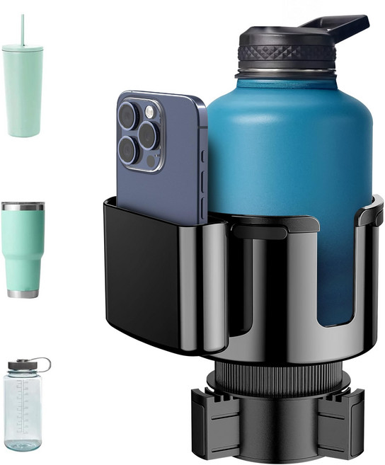 EcoNour 차량용 컵홀더 확장기 8.1L/1.18L 32/40oz 하이드로플라스크, 멀티 컵 홀더
