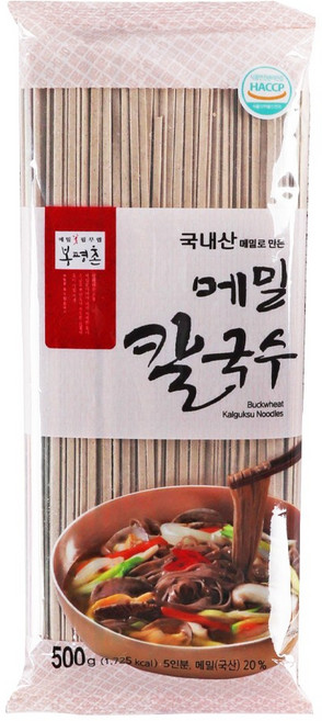 봉평촌 메밀칼국수, 500g, 1개