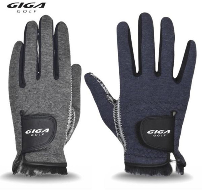 [기가골프] FUR 겨울방한 남성 양손 골프장갑 2종택1, 네이비 22호, 선택완료, 1개