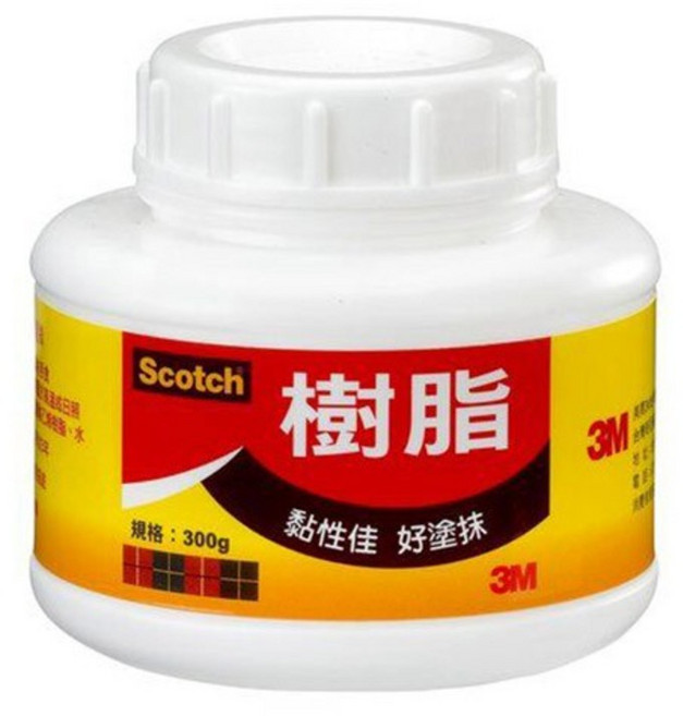 3M 樹脂白膠, 1個, 小40g