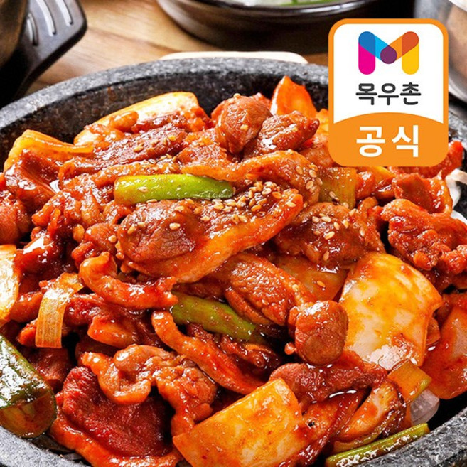 [목우촌] 무항생제 양념 오리주물럭, 5개, 250g