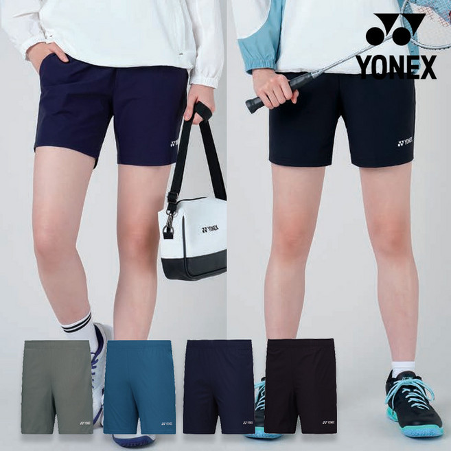 요넥스 반바지 2025SS 251PH004F 여성 배드민턴 우븐 4부 팬츠 스포츠 하의 오남스포츠