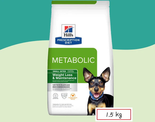 힐스 독 메타볼릭 1.5kg, 1개 - 쿠팡