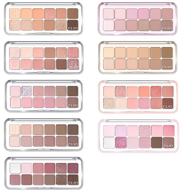 CLIO Pro Eye Palette Air 眼影盤, CORAL STUDIO, 1個