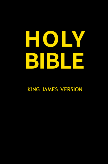 [말씀보존학회 본사] Holy Bible(King James Bible) 영어킹제임스성경, 블랙