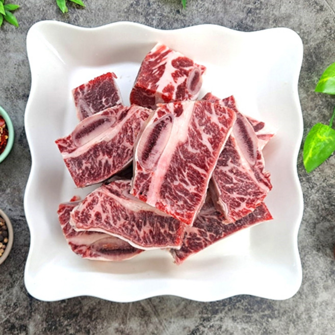 프리미엄 찜용 척갈비 꽃갈비 선물세트 명절 고기 선물세트 갈비탕 찜용 갈비, 찜용 척갈비 선물세트, 1개, 4kg