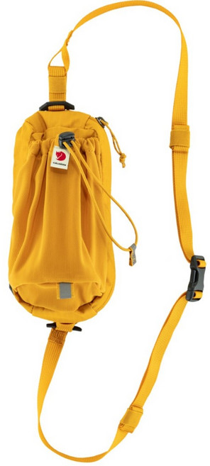 Fjallraven Abisko Bottle Pocket 多功能隨身袋 肩掛包 斜背包 瑞典 小狐狸, 芥末黃, 1個