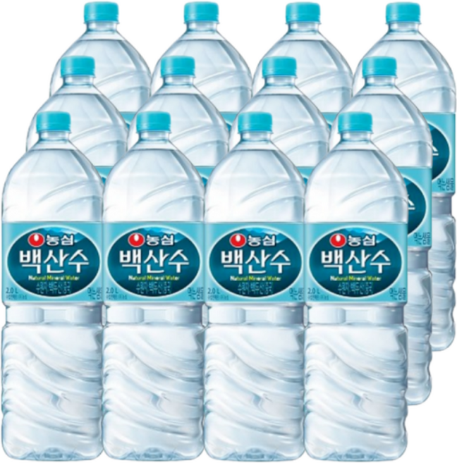 농심 백산수 백두산물 가정용생수배달, 24개, 2L