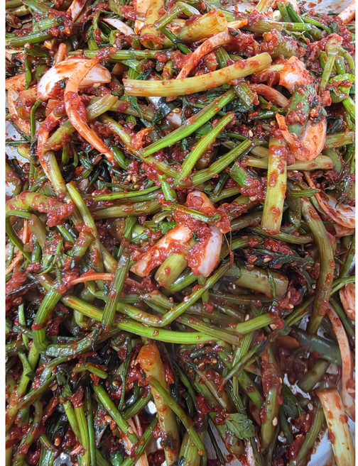 국내산 재료로만든 목포소문난. 미나리김치 1kg, 1개