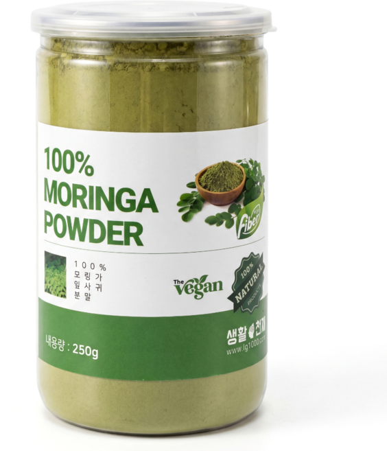 모링가 분말 모링가잎 가루 파우더, 1개, 250g