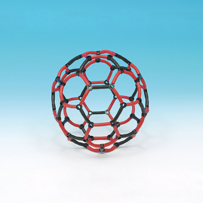 C60분자구조모형(플러렌모형), 1개