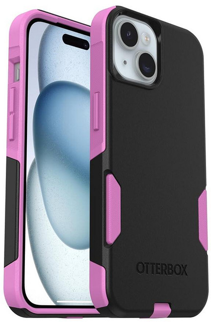 OtterBox 오터박스 아이폰 17e 16e 15 14 13 커뮤터 시리즈 케이스 - 런 와일드플라워 (핑크) 슬림하고 튼튼함 포켓 프렌들리 포트 보호 그외 각종 359169