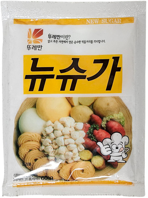 [뚜레반] 뉴슈가, 60g, 1개