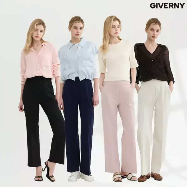 (런칭가 59 900원) 25SS 지베르니 치즈 텐션 팬츠 4종 [G23]