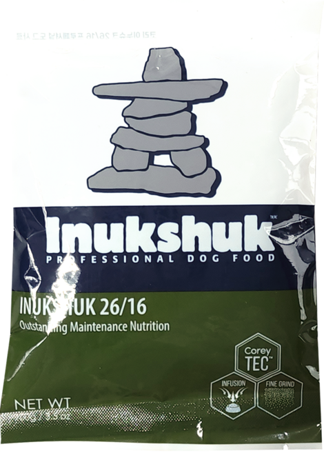 이누슈크 프로페셔널 26/16 전연령 강아지 사료, 1개, 100g, 닭