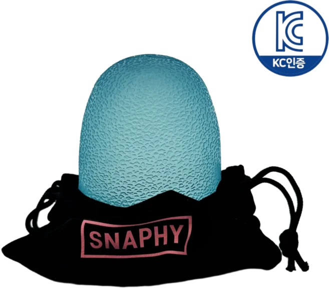 스내피 스퀴시 스트레스 볼, 1개, 블루 - 쿠팡