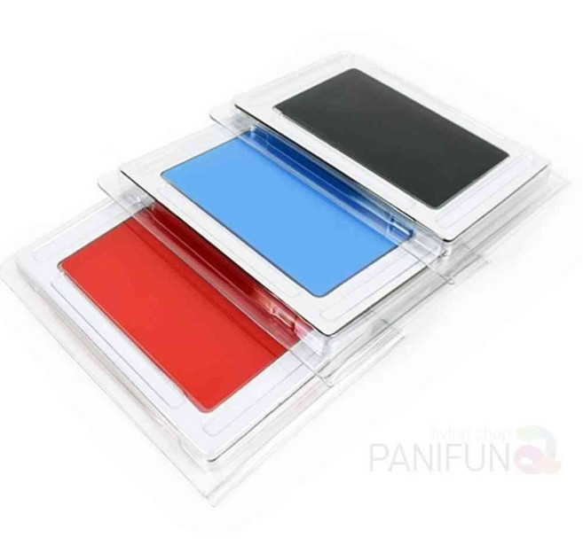 반려동물 발도장 키트 강아지 고양이 발바닥 스탬프 yss+482DL, 빨, 본상품선택