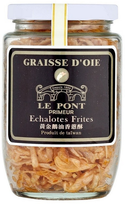 【台灣LE PONT】黑標版黃金鵝油香蔥酥, 100g, 1個