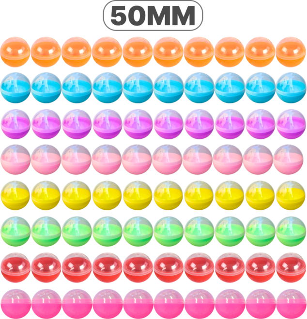 조빈니타 다용도 반투명 뽑기캡슐, 80개