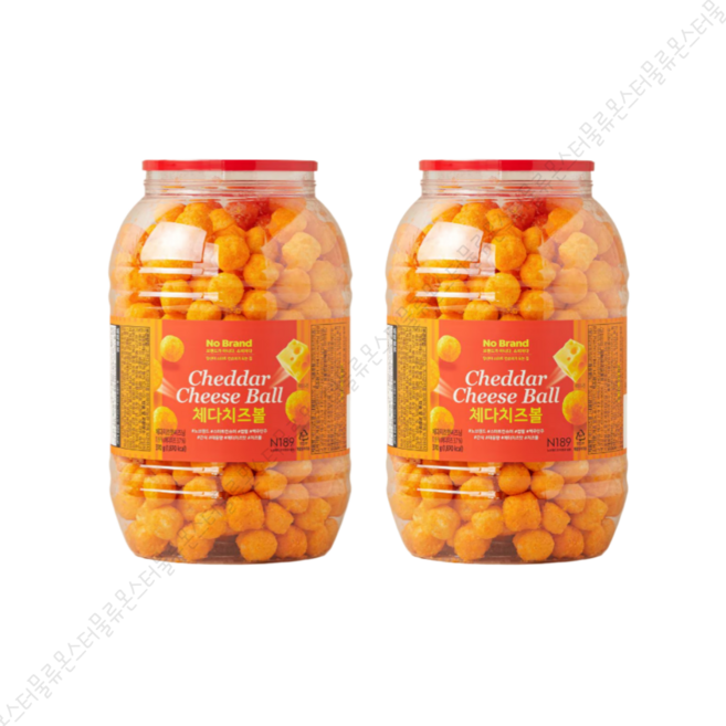 체다 치즈볼, 380g, 2개
