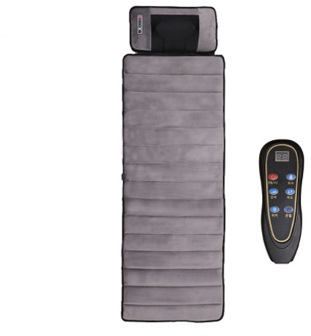 일월 안마볼 힐링 진동매트, IWMS-21, 그레이