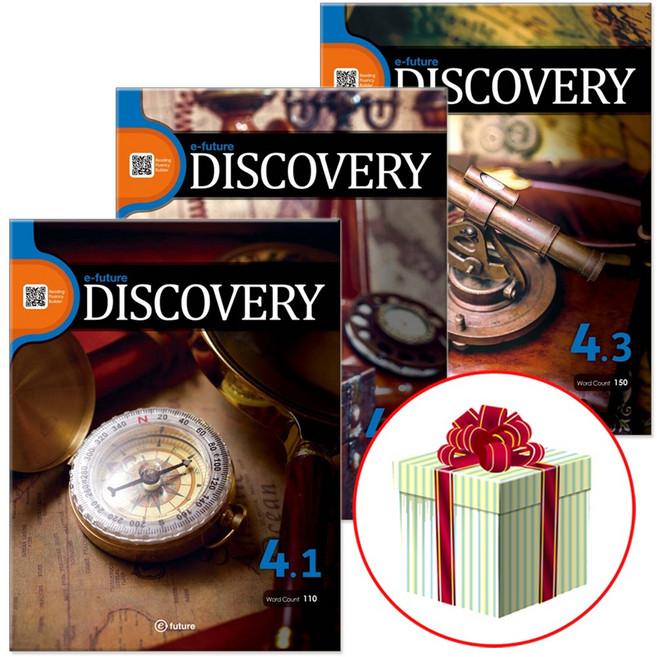 e-future Discovery 이퓨쳐 디스커버리 4.1 4.2 4.3 전3권 세트 초등 영어 리딩 단계별 레벨