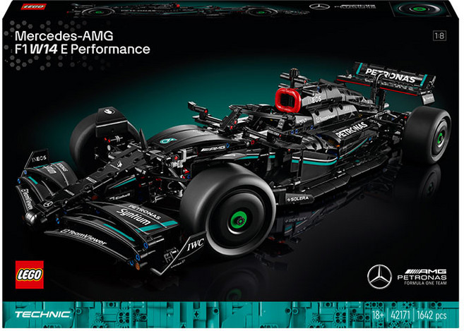 레고 테크닉 42171 메르세데스 AMG F1 W14 E 퍼포먼스, 혼합색상, 1개