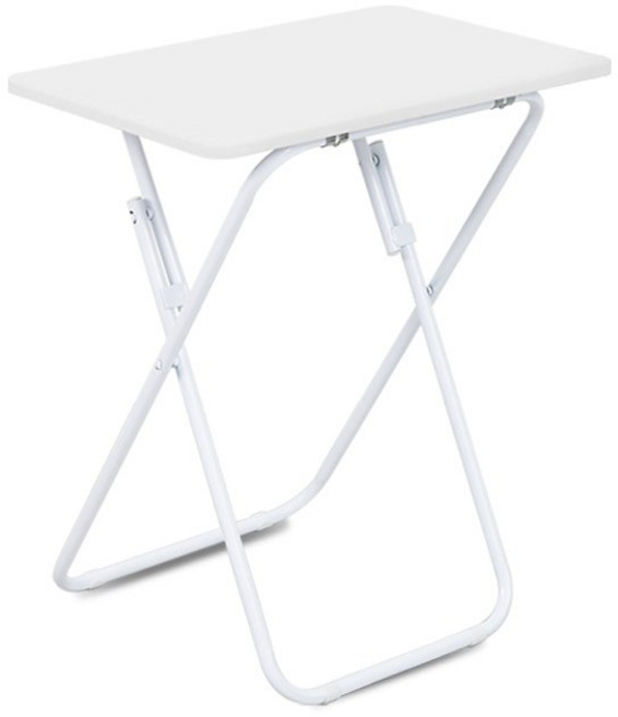 마켓플랜 접이식 사각 테이블, 화이트