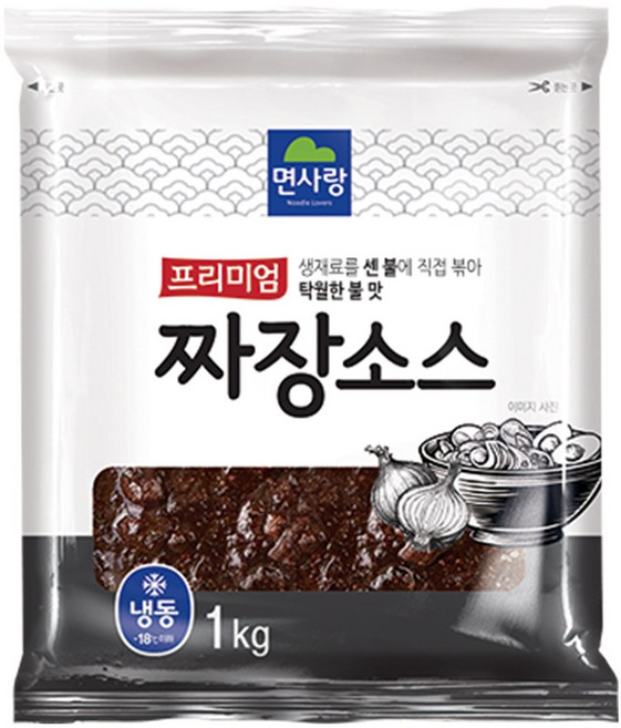 중화짜장소스 면사랑 냉동, 1kg, 1개