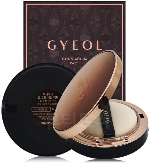 토니모리 결 고운 세럼 팩트 본품+리필 01화사한 빛 - 쿠팡