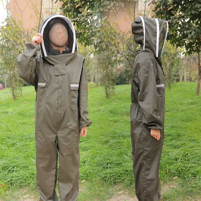 양봉옷 방충복 전문 보호 여름 농장 후드 베일 보호복