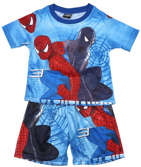 스파이더맨 반팔 상하세트