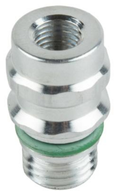 냉매 충전 에어컨 벨브 서비스 밸브 하이 사이드 포트 어댑터 교체 가능한 코어 포함 자동차 액세서리, 1개